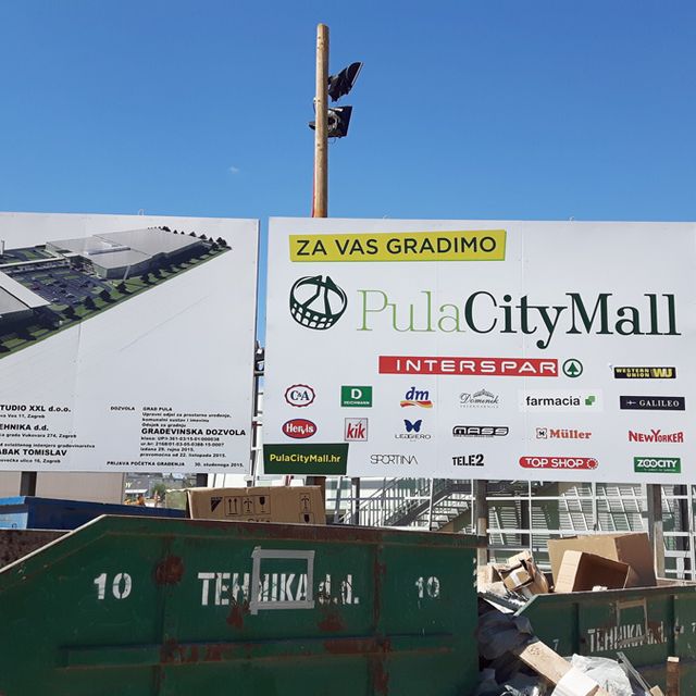 Klimatechnik Müllermarkt Pula Kroatien